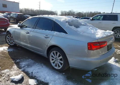 2013 Audi A6 2.0T Premium z USA, uszkodzony, nr VIN WAUGFBFC1DN109390